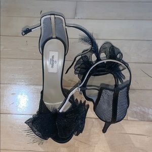 Valentino black heels